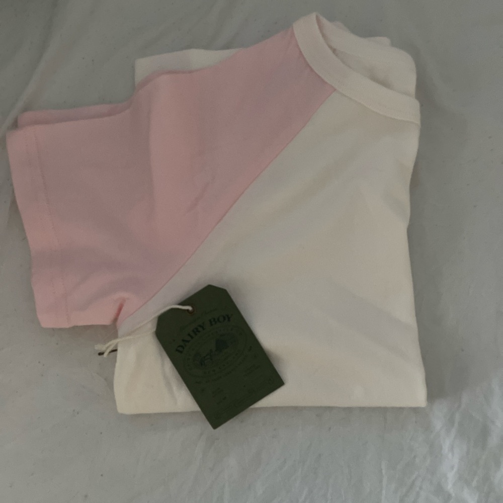 NOT FOR SALE nwt dairy boy baby tee